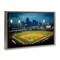 Stupell Industries Baseball Stadium at Night Floating Frame, design by Arlington Prints